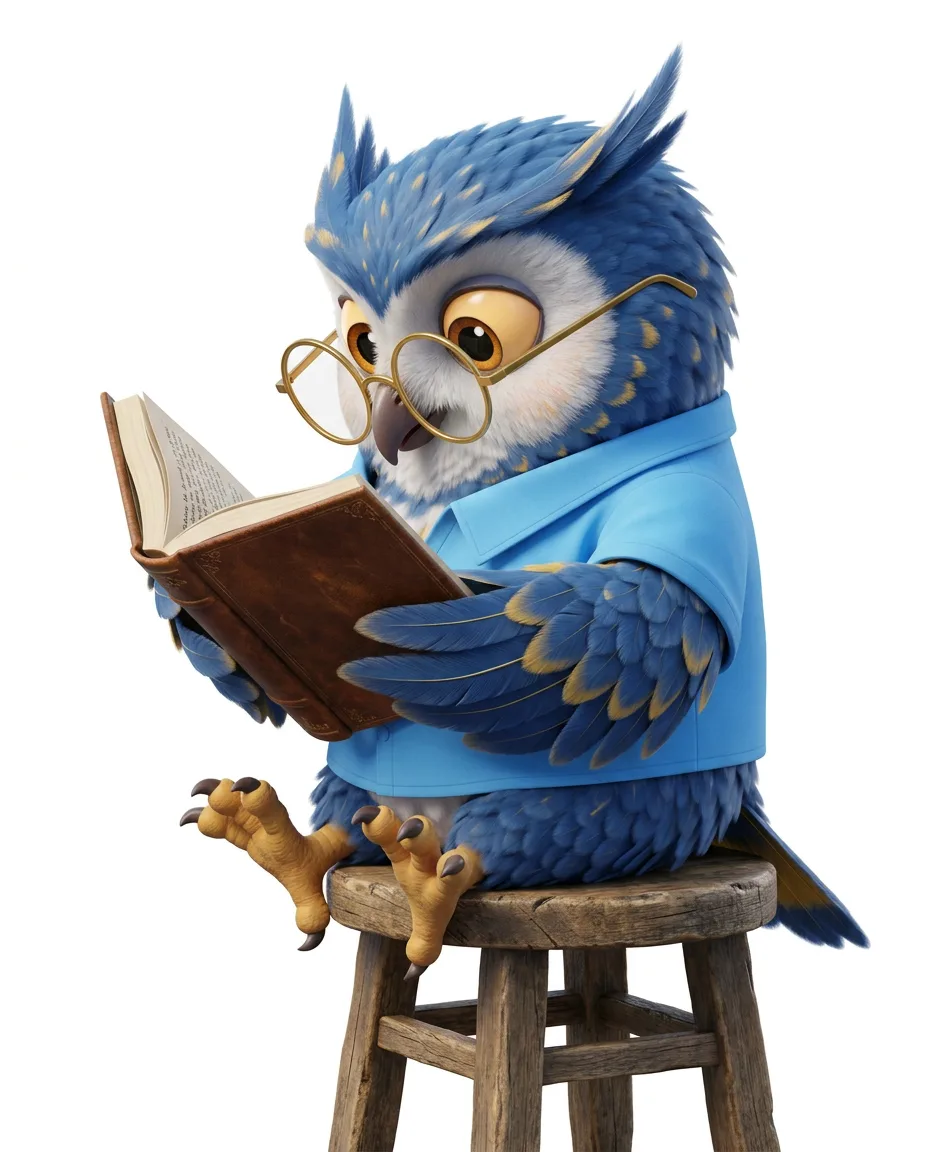 Mascote Sabervivo, pose 3